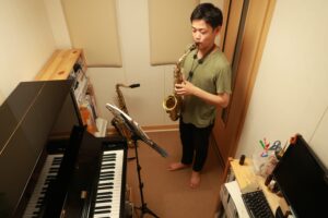 サックス教室　レッスン　粟津雄太　熊本